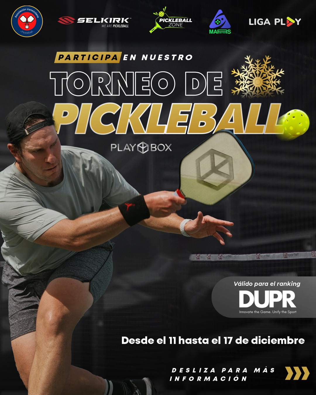 Torneo de Pickleball Playbox. - Hablemos de Pickleball - La Guía Definitiva del Pickleball en América Latina y el mundo de habla hispana.