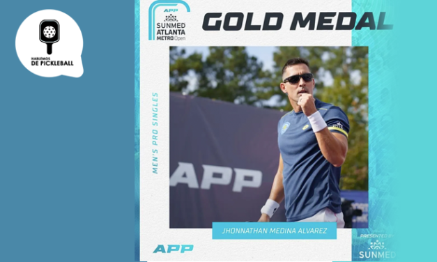 Primera Victoria De Álvarez En El Abierto De Atlanta De La Asociación De Jugadores De Pickleball