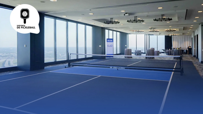Pickleball in the Sky: una experiencia única en el mundo  