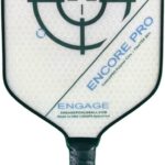 Pala de pickleball de fibra de carbono y polipropileno Engage Encore Pro - Hablemos de Pickleball - La Guía Definitiva del Pickleball en América Latina y el mundo de habla hispana.