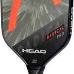 Pala de pickleball de fibra de carbono y polímero HEAD Radical Pro - Hablemos de Pickleball - La Guía Definitiva del Pickleball en América Latina y el mundo de habla hispana.