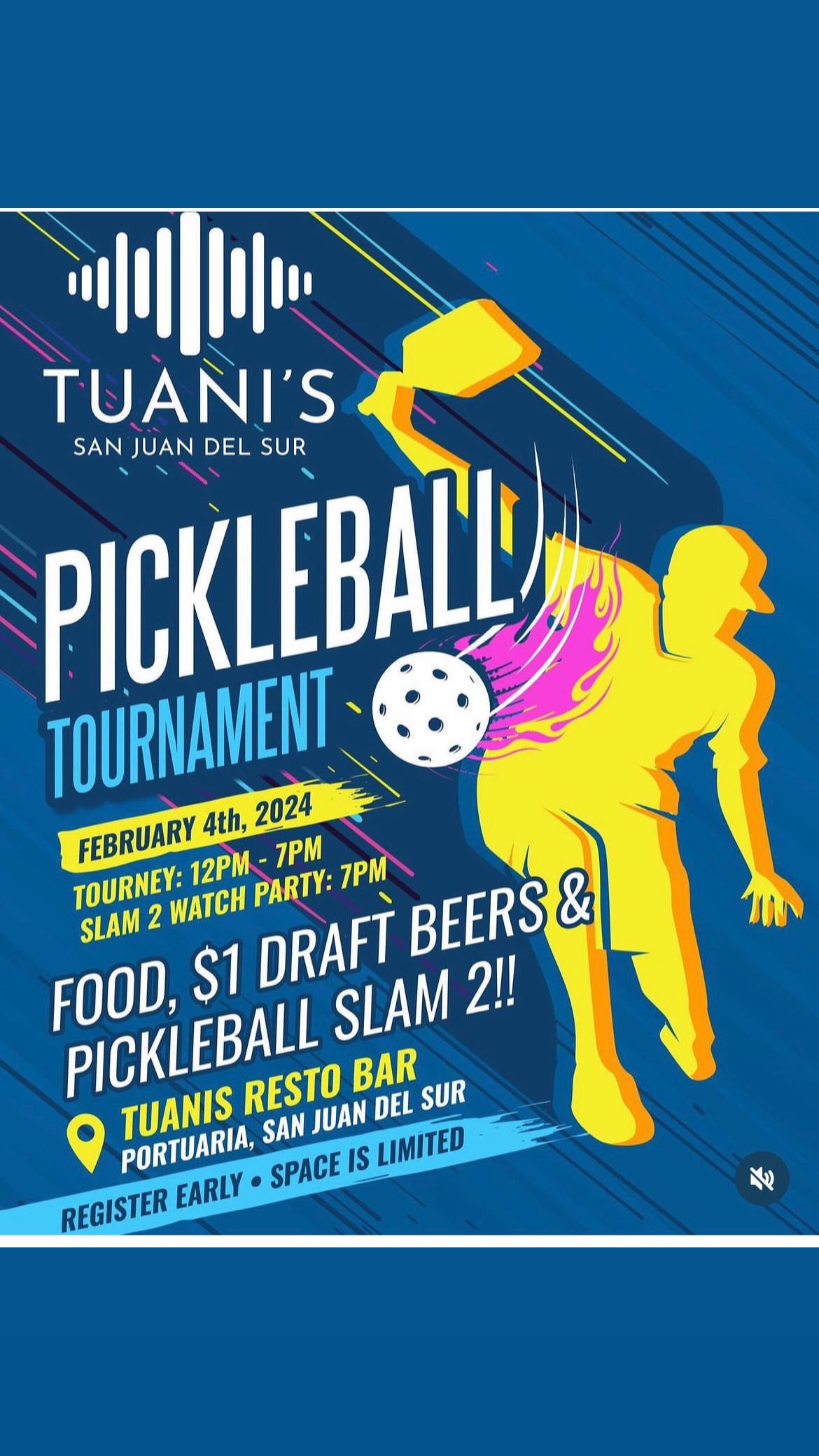 Tuanis Resto Bar, Pickleball Tournament Nicaragua - Hablemos de Pickleball - La Guía Definitiva del Pickleball en América Latina y el mundo de habla hispana.