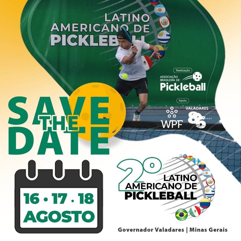 2do Latinoamericano de Pickleball Minas Gerais, Brasil - Hablemos de Pickleball - Noticias del Pickleball en Español: Descubre las Novedades y Eventos del Pickleball en América Latina y el Mundo Hispano.