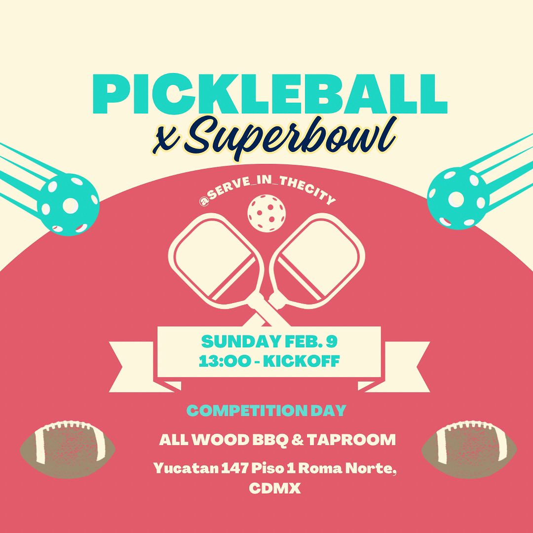 PICKLEBALL X SUPERBOWL - Hablemos de Pickleball - Noticias del Pickleball en Español: Descubre las Novedades y Eventos del Pickleball en América Latina y el Mundo Hispano.