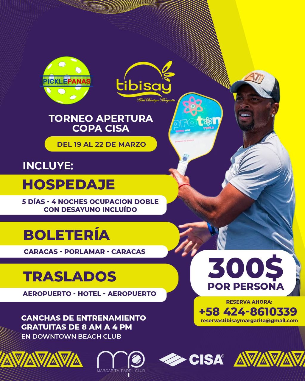 Torneo de Apertura Margarita Pickleball Club - Hablemos de Pickleball - Noticias del Pickleball en Español: Descubre las Novedades y Eventos del Pickleball en América Latina y el Mundo Hispano.