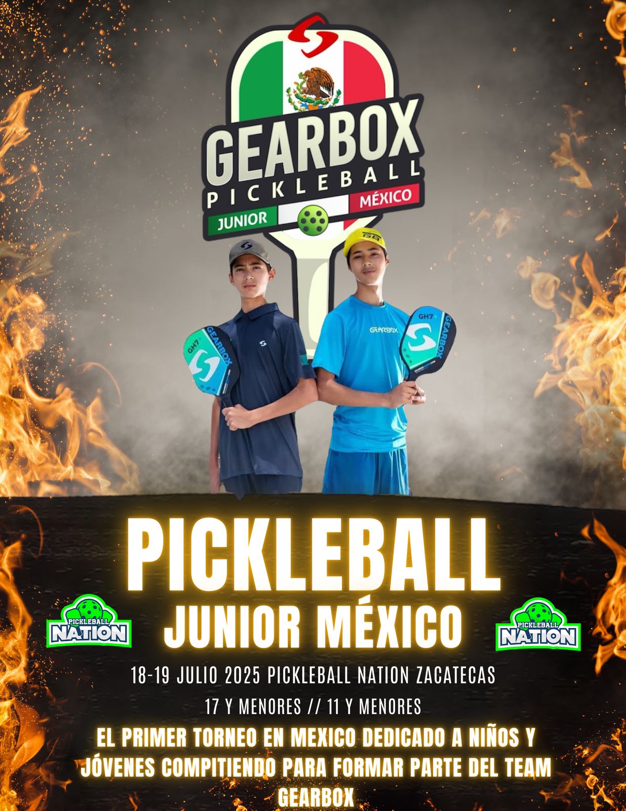 GearBox Pickleball Junior Mexico - Hablemos de Pickleball - Noticias del Pickleball en Español: Descubre las Novedades y Eventos del Pickleball en América Latina y el Mundo Hispano.