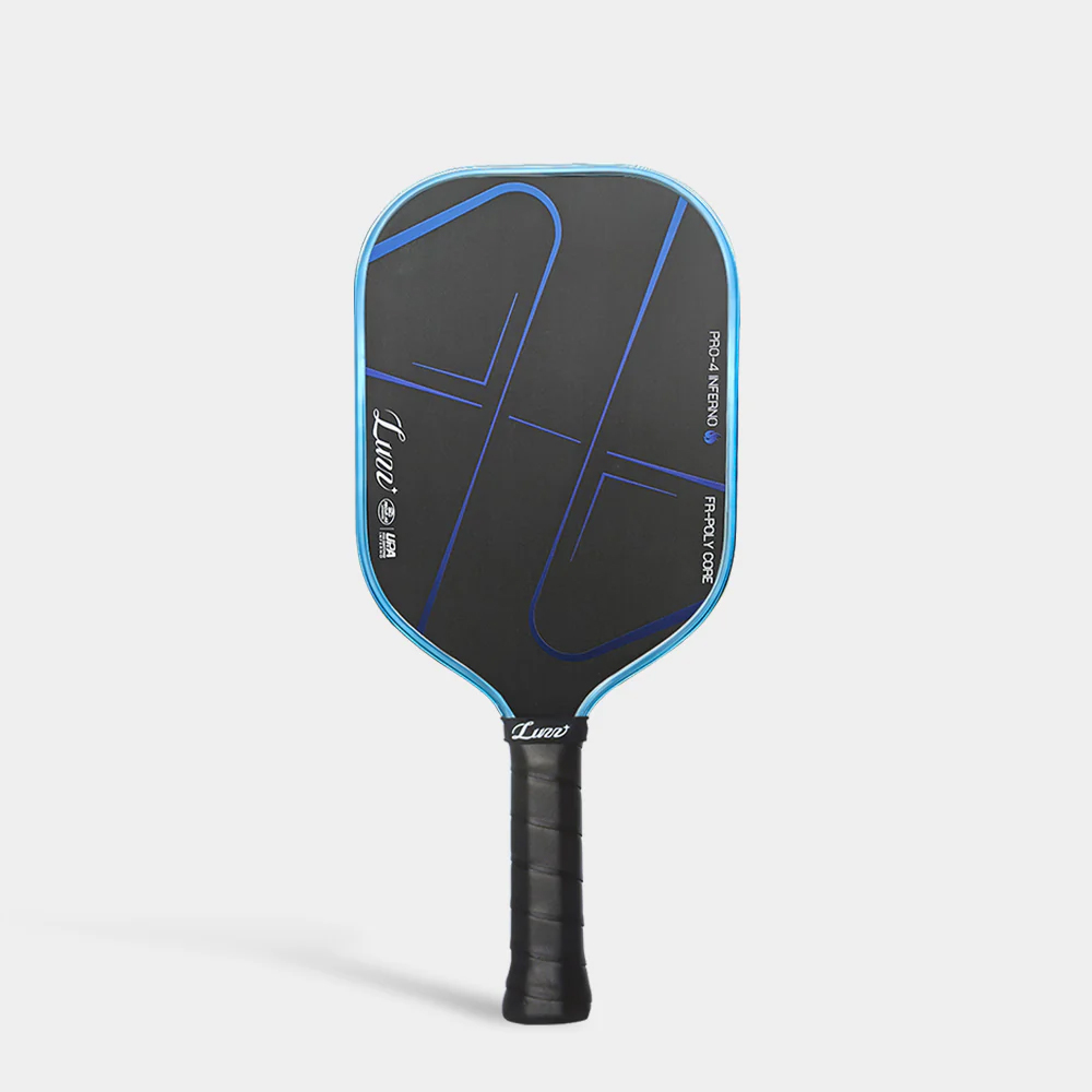 Luzz Pro-4 Blue Blaze Inferno - Hablemos de Pickleball - La Voz del Pickleball en Español