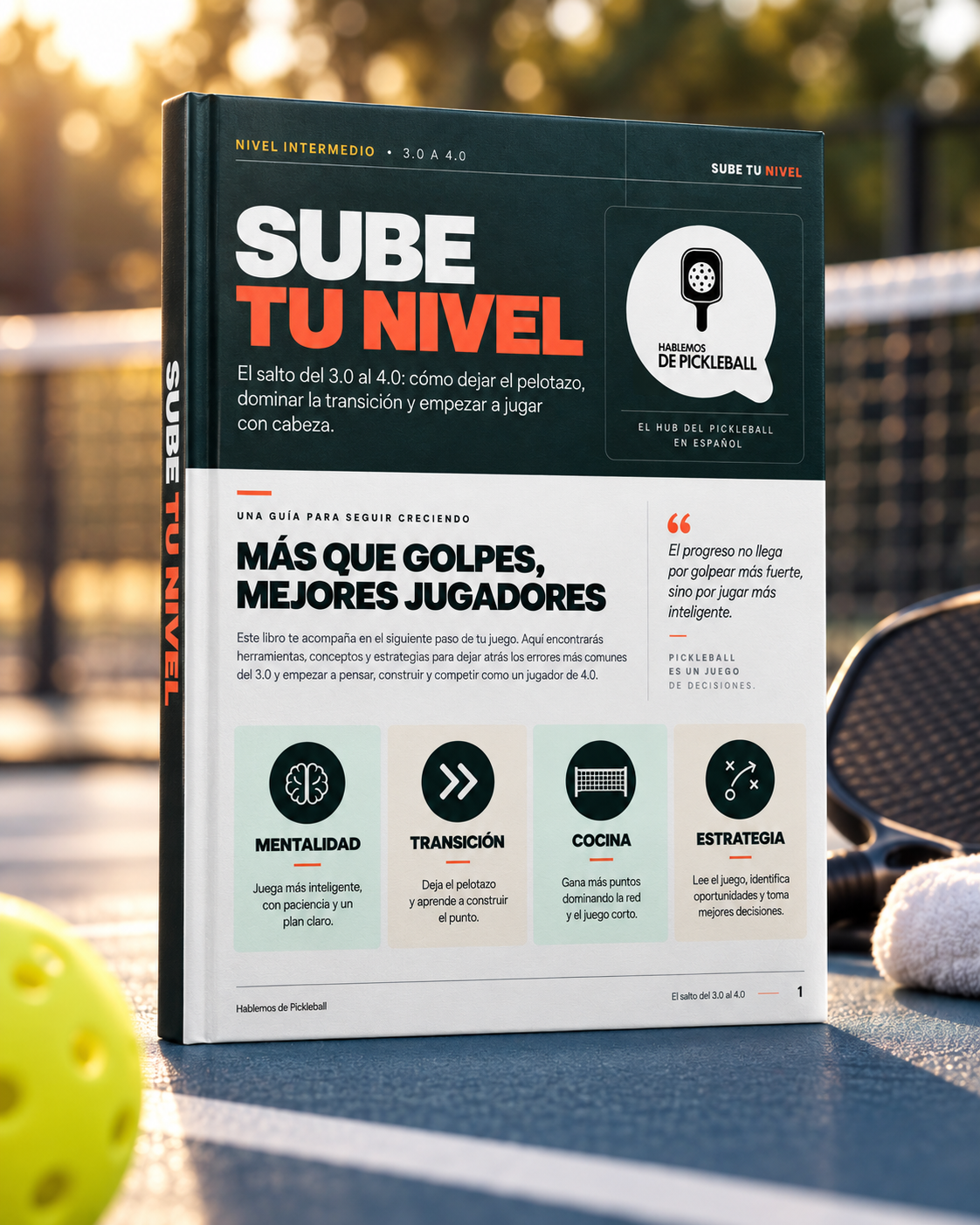 Sube tu nivel en el Pickleball. Del 3.0 al 4.0. - Hablemos de Pickleball. El Hub del Pickleball en Español.